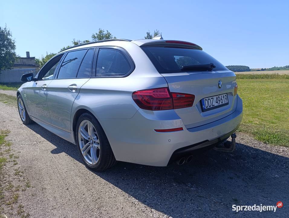 BMW 5 530d F11 258 lift 2013r przyciemniane szyby dolnośląskie Dzierżoniów