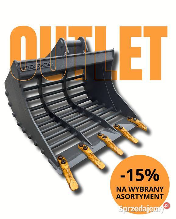 Łyżka podsiębierna ażurowa 100 69t JCB 3CX 4CX