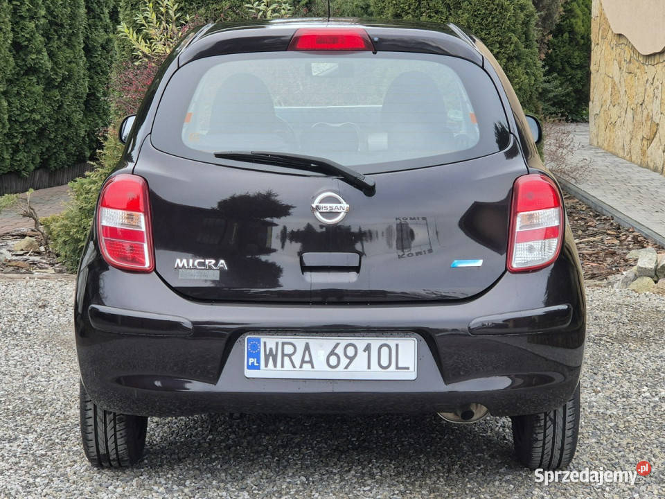 Nissan Micra 2012r Mały Przebieg K13 20102016 lakier metallic