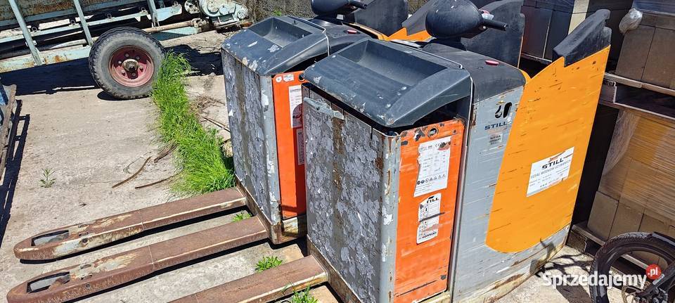 Wózek paletowy z miejscem operatora elektryczny Łowicz sprzedam
