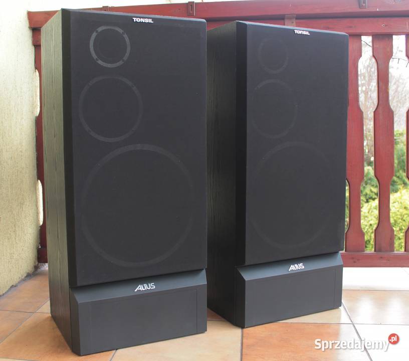 Kolumny Altus 300 Tonsil Solidne 100 sprawne Słuchawki i głośniki Toruń