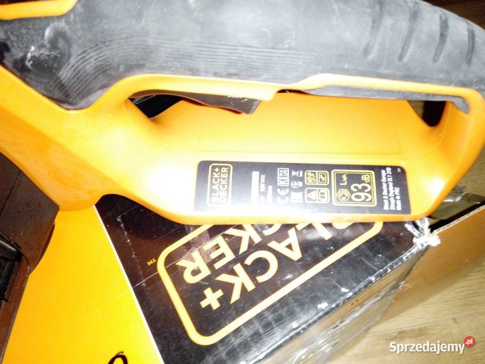 Piła łańcuchowa akumulatorowa liion Black Decker mazowieckie