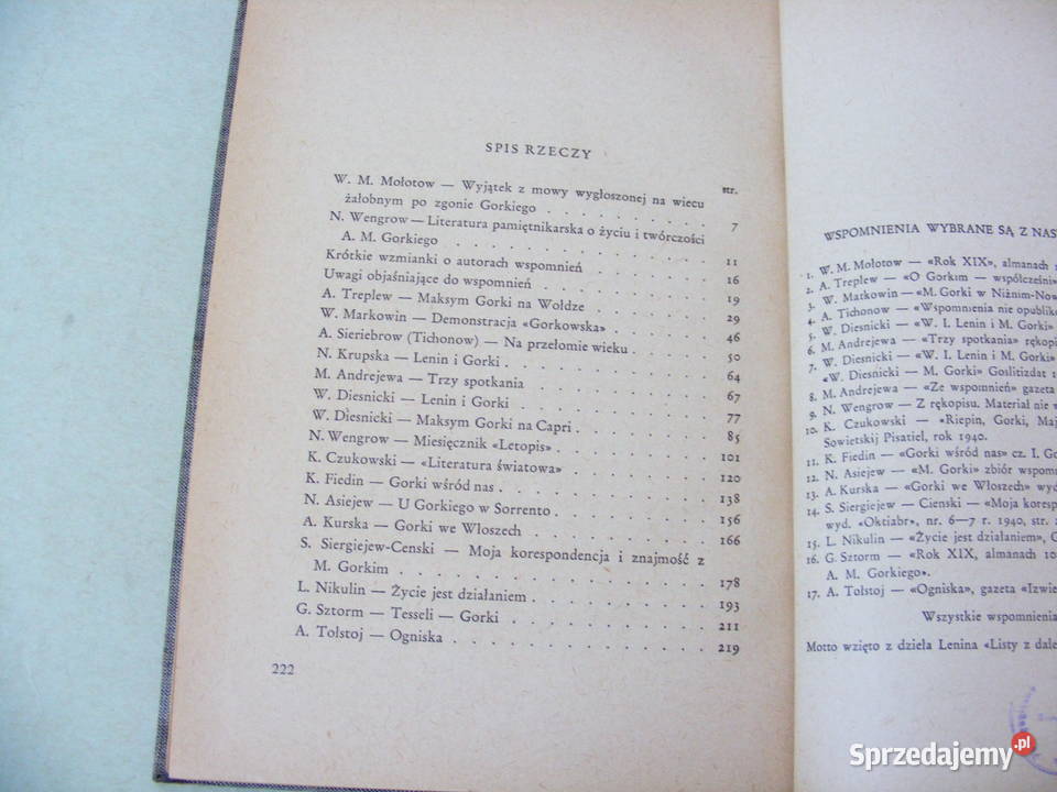 Gorki x 2We wspomnieniach współczesnych Oborniki Śląskie