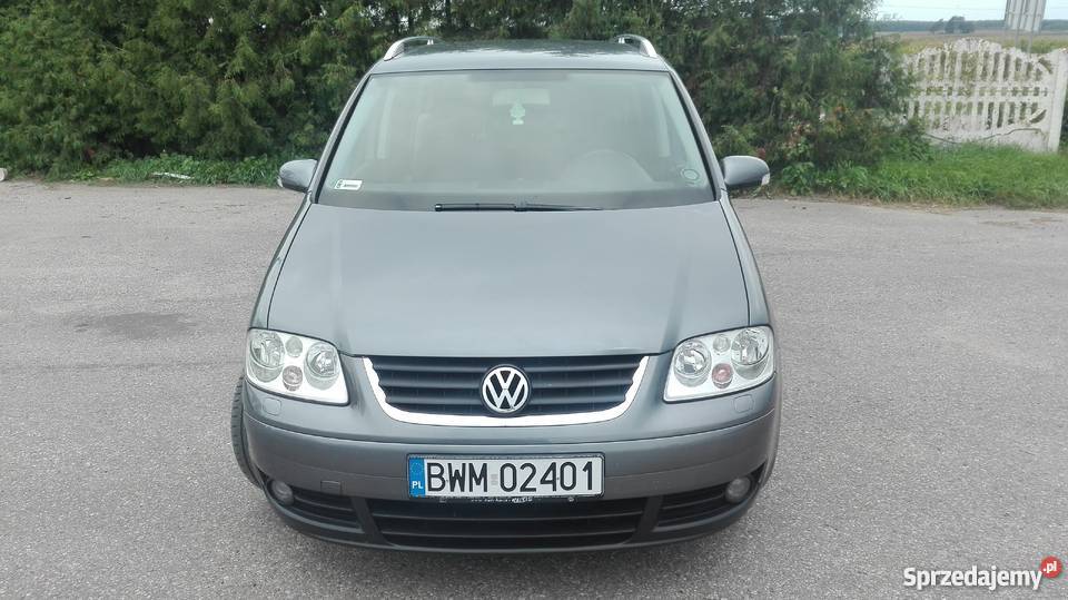 VW Touran 19tdi 101 2004r aluminiowe felgi Touran Jeńki sprzedam
