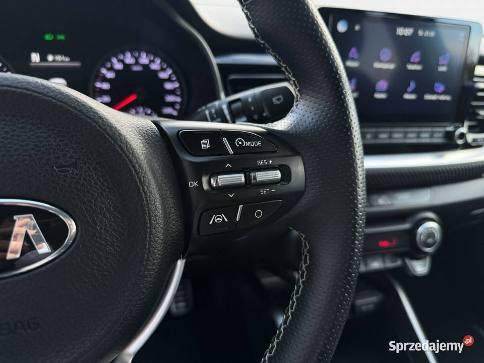 Kia Stonic GTline 10TGDI 120 M6 2021 r salon HAK wspomaganie kierownicy małopolskie Myślenice
