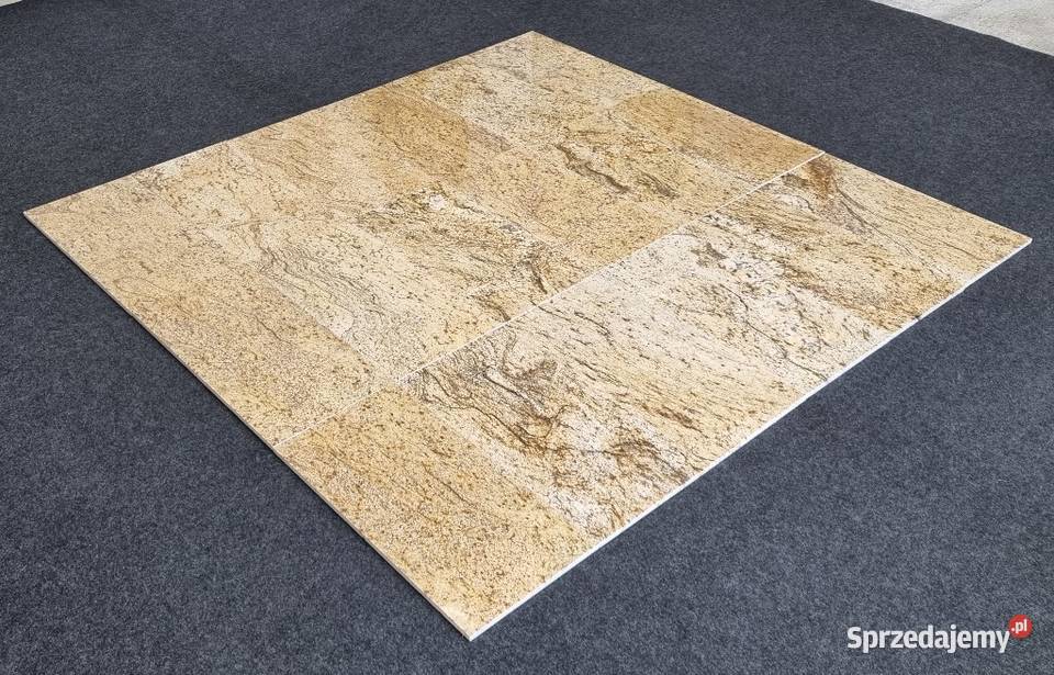 Płytki granitowe Madura Gold polerowane kamienne Bielawa