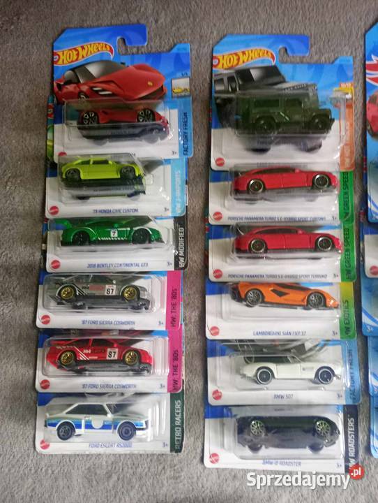 Hot wheels 164 toyota dodge lamborghini ford dmc Warszawa