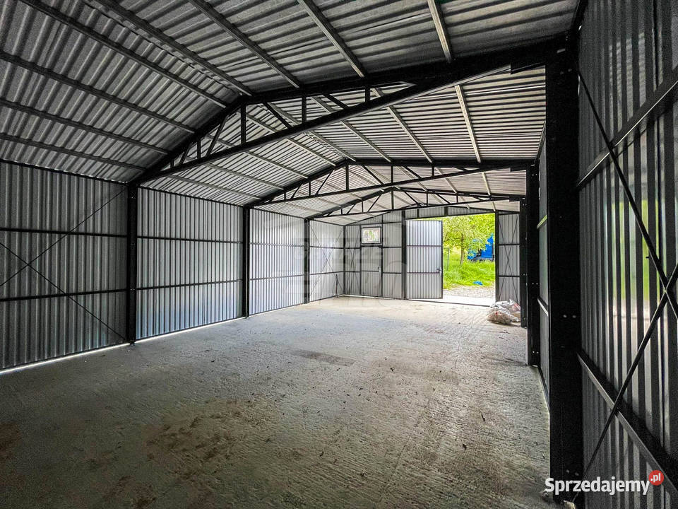 Hala Garaż Blaszany 7x10m Brama Dwuskrzydłowa kujawsko-pomorskie Inowrocław sprzedam