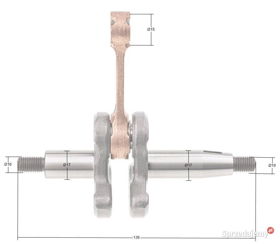 Wał korbowy CEDRUSKW53 419534 Opalenica