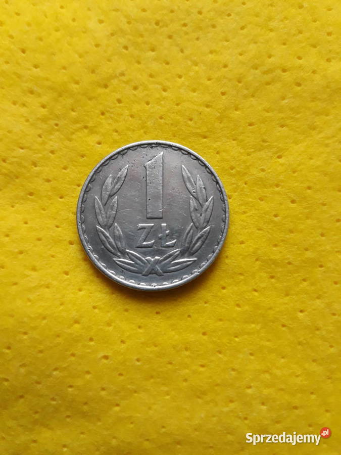 Moneta PRL 1 1977 mennicza Destrukt Bukownica
