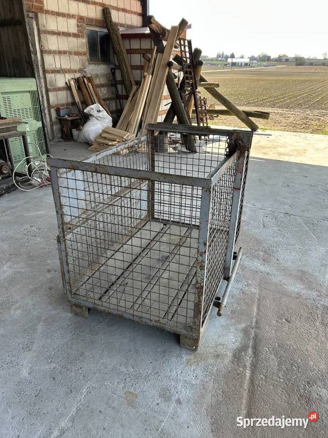 Klatka transportowa na podnośnik nieuszkodzony