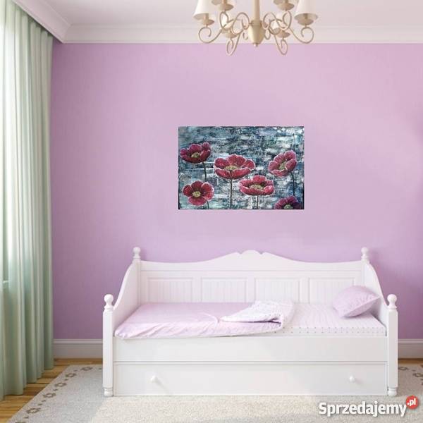 Obraz abstrakcja Maczki lubelskie Lublin