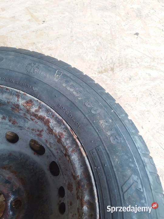 KOŁKOŁO FELGA OPONA DOJAZDOWA OPEL CORSA C Sosnowiec