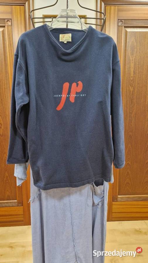 Bluza Cottonfield Jackpot granatowa rozmiar 3 Inny materiał Lublin