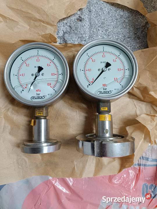 MANOMETR PRZEMYSŁOWY APLISENS 06 bar glicerynowy Krzepice