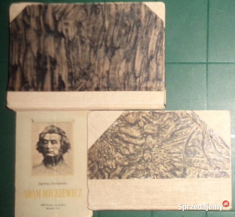 3x książki Adam Mickiewicz Henryk Szyper Rzeszów sprzedam