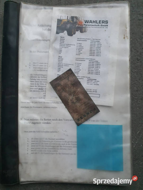 Inna inny Maszyna Leśna do wycinki drzewa szary Syców