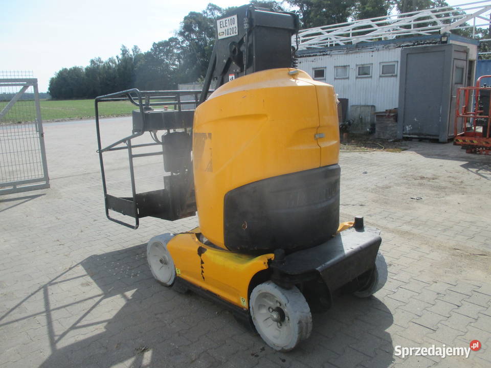 Podnośnik koszowy Manitou 100VJR uszkodzony Pleszew