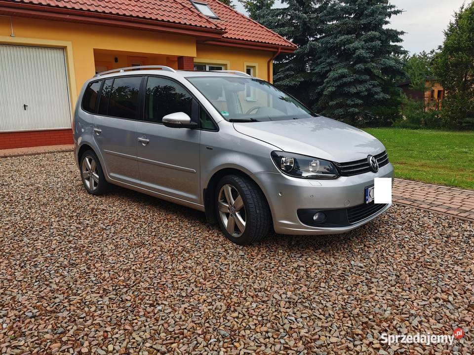 VW TOURAN 7osob Mały Przbieg zadbany Rok produkcji 2014 małopolskie