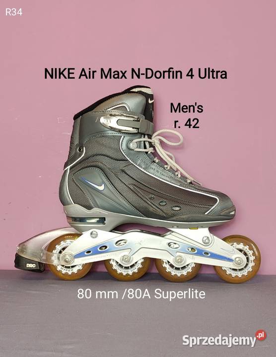 Rolki NIKE Air NDorfin 4 Ultra męskie r 42 27 małopolskie