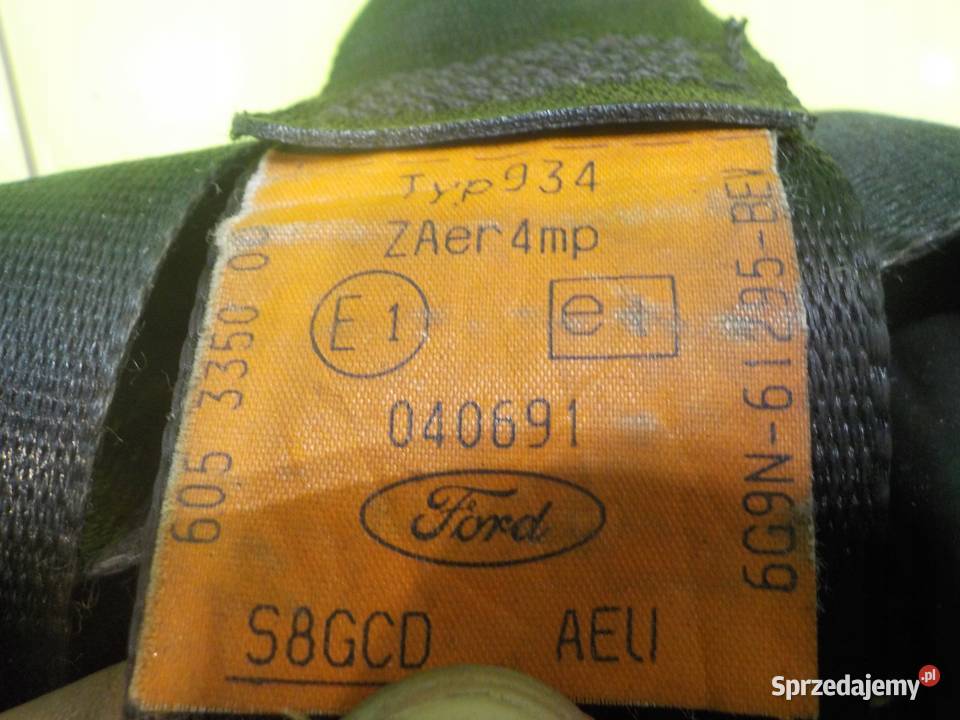 FORD S 06r 5D pas bezpieczenstwa lewy przod osobowe Suków