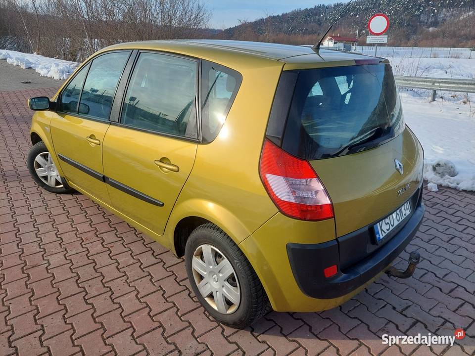Renault Scenic 15 dCi Klima Oszczędny Niski centralny zamek Sucha Beskidzka sprzedam
