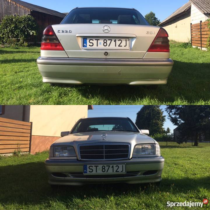 Mercedes w202 22cdi PRYWATNIE srebrny śląskie Tychy