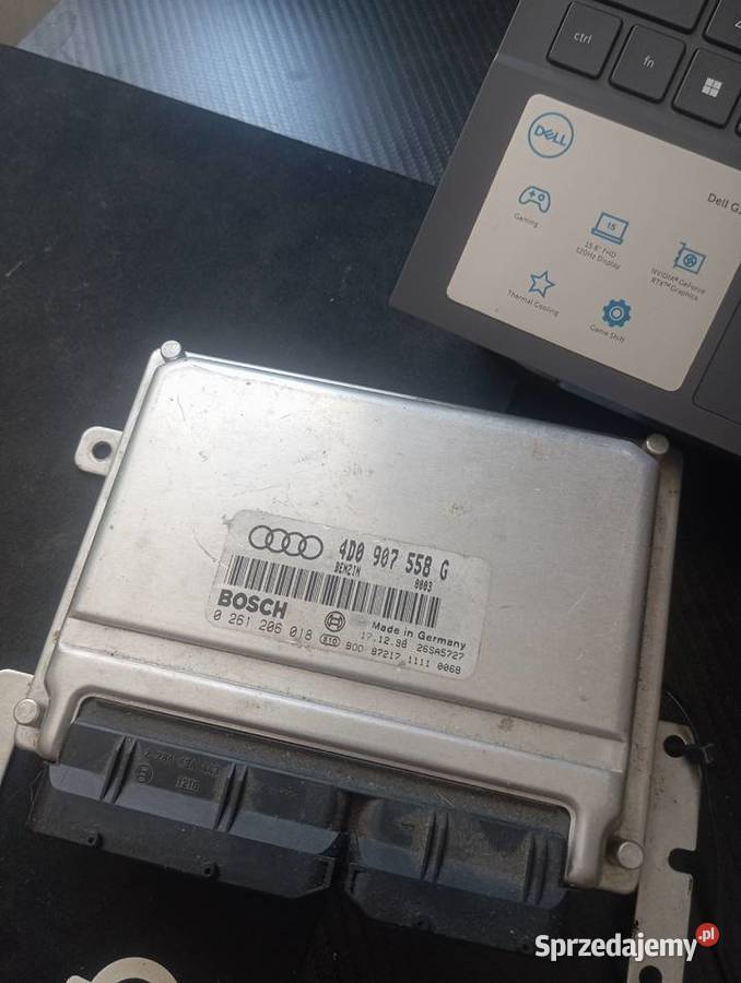 Sterownik silnika audi a8d2 4D0907558G 37 V8 Pozostałe Części samochodowe