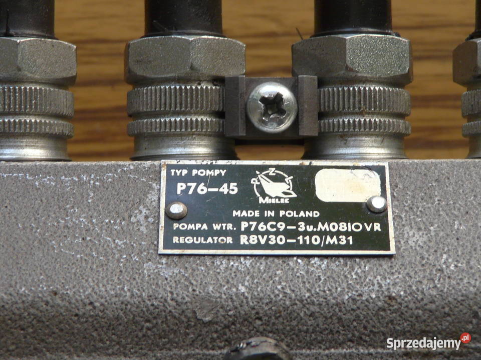 Pompa wtryskowa Bizon Rekord lubelskie Jarosławiec