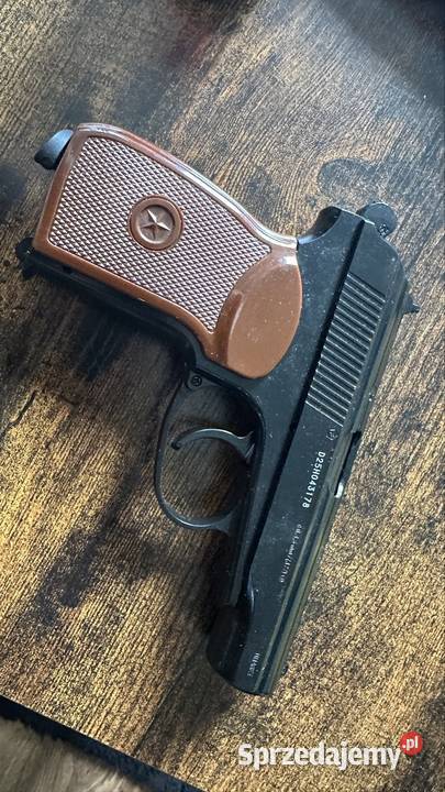 Zestaw Pistolet wiatrówka co2 45 mm bb makarov Płock