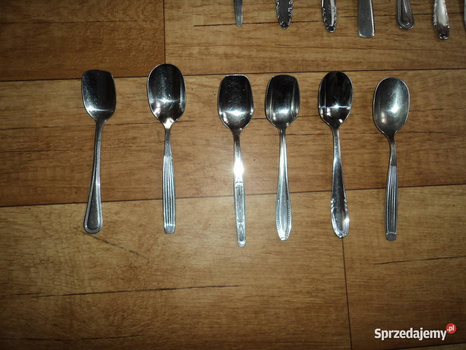 Łyżeczki szufelki do cukru używane w PRLu małopolskie Nowy Sącz