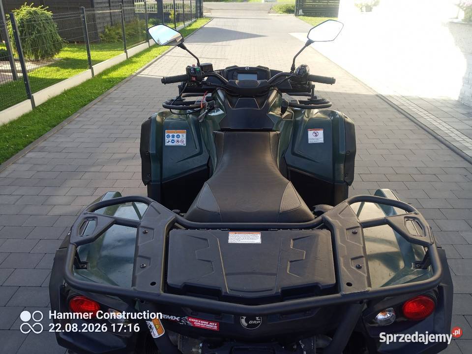 Can am Outlander 650 4x4 Idealny Stan 2023 Brzozów
