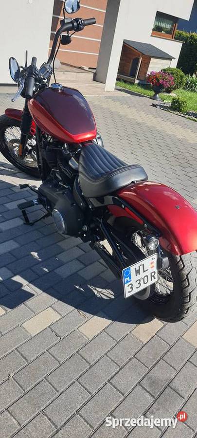 HarleyDavidson Softail Street Bob 107 2019 r nieuszkodzony mazowieckie Rajszew sprzedam