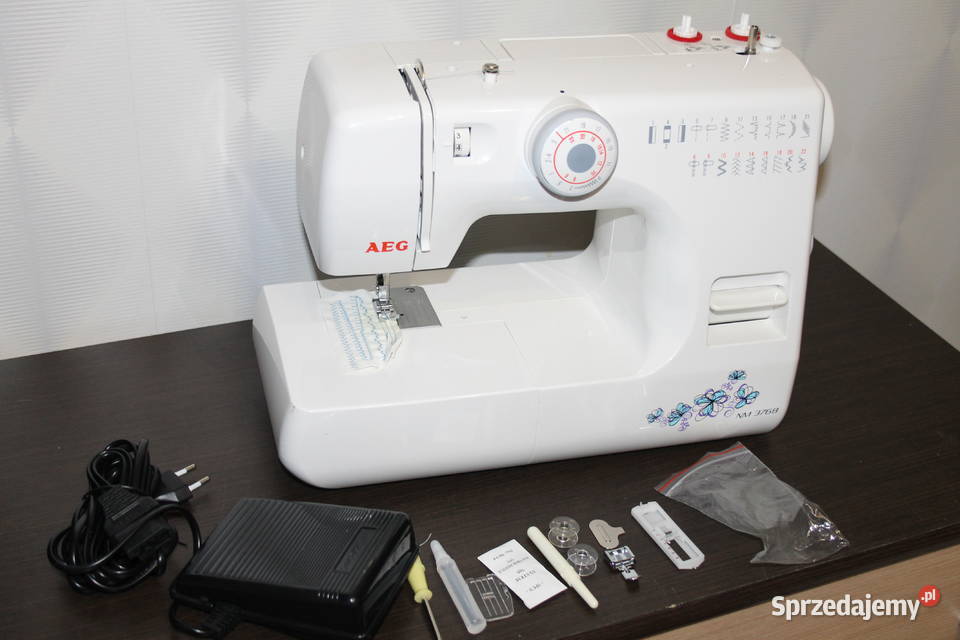 Nowa Maszyna do Szycia AEG NM 376B 24 MIESIĄCE Maszewo