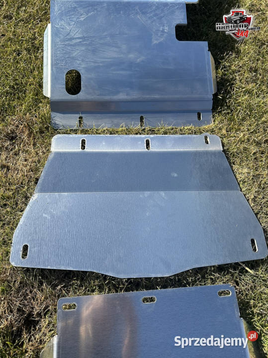 KOMPLET Aluminiowych Osłon Podwozia Mercedes osobowe Pasłęk