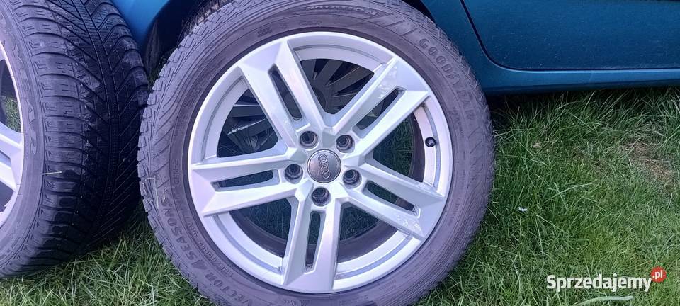 Felgi Audi 17 oryginalne Vw Skoda Seat Passat śląskie Knurów sprzedam