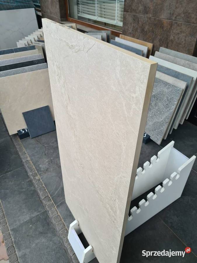 PŁYTKA gres GOBI IVORY KORATER 598X1198X20 Płytki podłogowe Opoczno