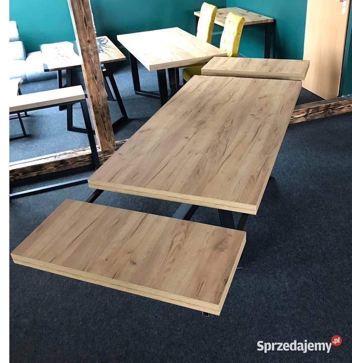 Stół 200x100 Loft industrialny metalowe nogi X 74cm Bielsko-Biała