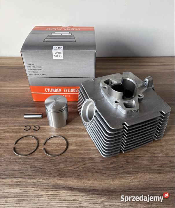 NOWY POLSKI CYLINDER MZ ETZ 150 Cylindry, głowice, pierścienie Bielsko-Biała