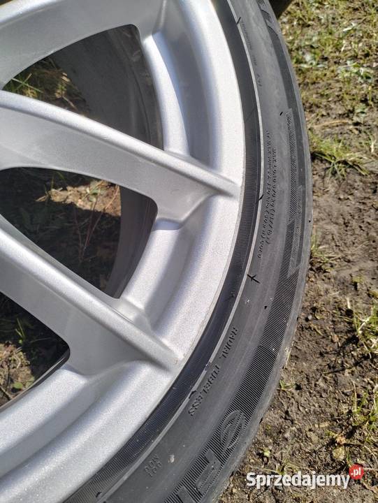 Felgi koła 17 5x112 opony letnie audi Volkswagen lubelskie sprzedam