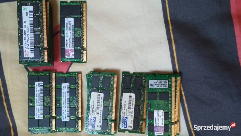 Pamięć laptop DDR2 różne wielkości i prędkości Wieliczka