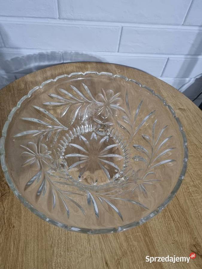 Patera Misa Szklana Vintage Wola Podłężna sprzedam