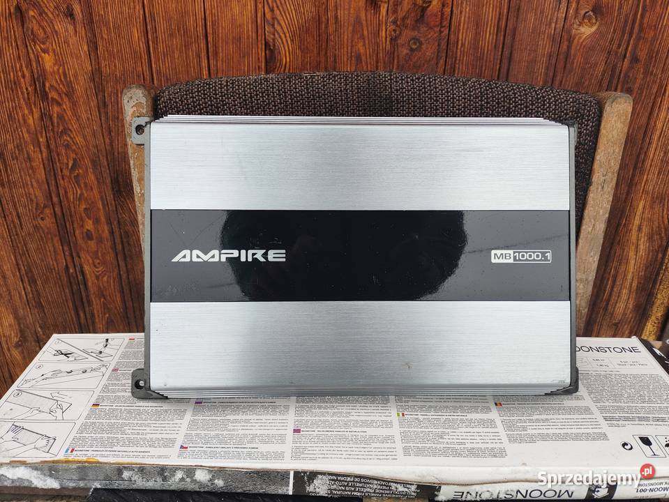 Wzmacniacz samochodowy 1 kanałowy monoblok Niegowonice