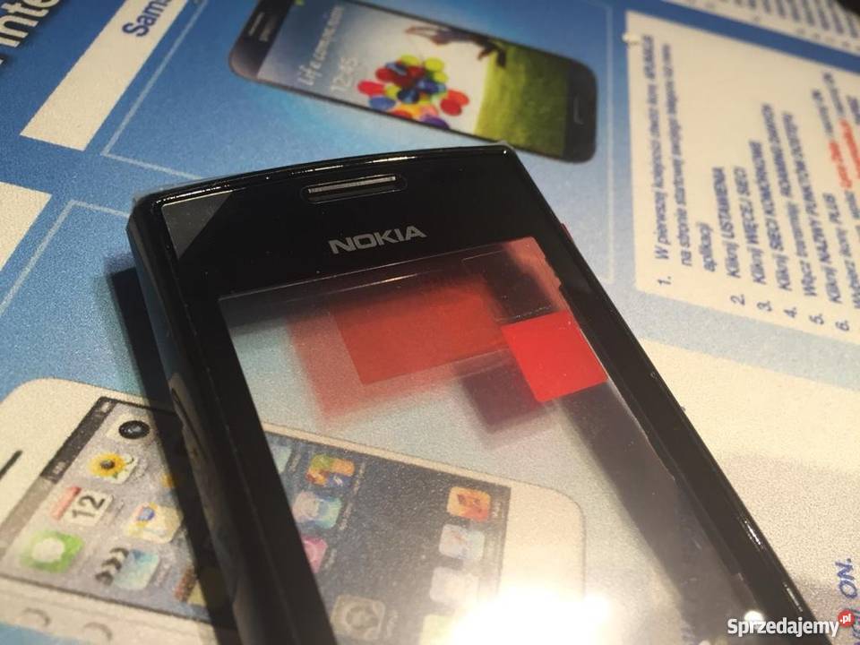 DOTYK SZYBA PRZEDNI PANEL DIGITIZER NOKIA 500 Warszawa