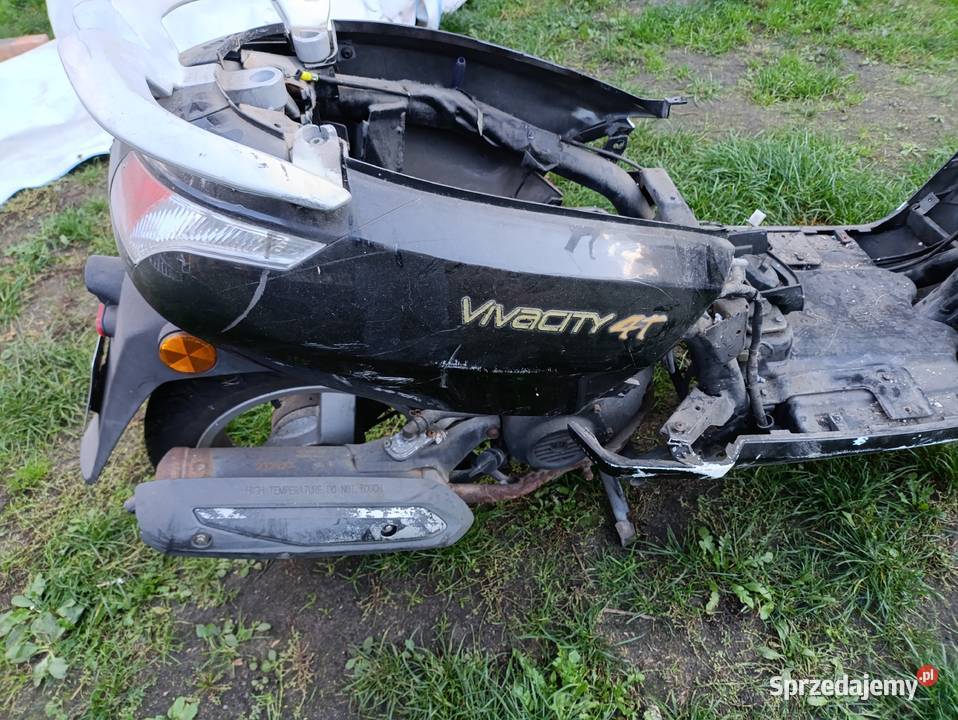 Skuter Peugeot Viva city 4t na części silnik nieuszkodzony Halinów