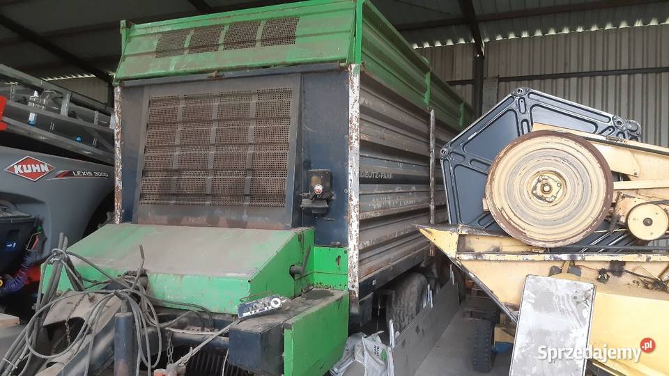 Przyczepa samozbierająca DeutzFahr K 647 tandem Deutz-Fahr Uniejów