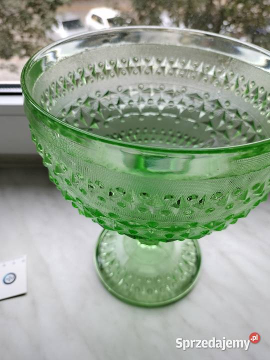 Owocarka romby guziki Ząbkowice kolor zielony Choszczno