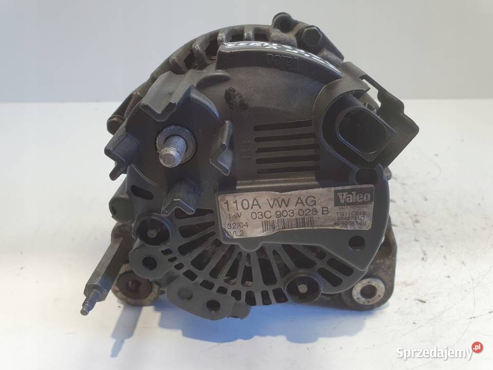 ALTERNATOR VW Golf V 16 FSI valeo 03C903023B Chełm