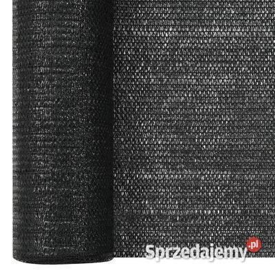 vidaXL Siatka cieniująca czarna 36x10 m HDPE 75 Warszawa
