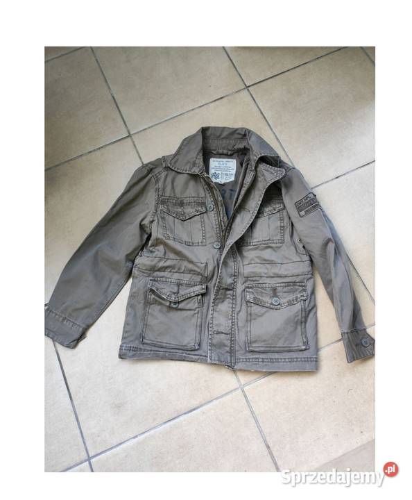 dziecięca parka kurtka wojskowa militarna khaki Kielce